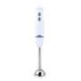 Orbegozo BT 1220 Batidora de mano 400W, 2 velocidades, brazo y cuchilla de acero inoxidable, vaso mezclador 600ml